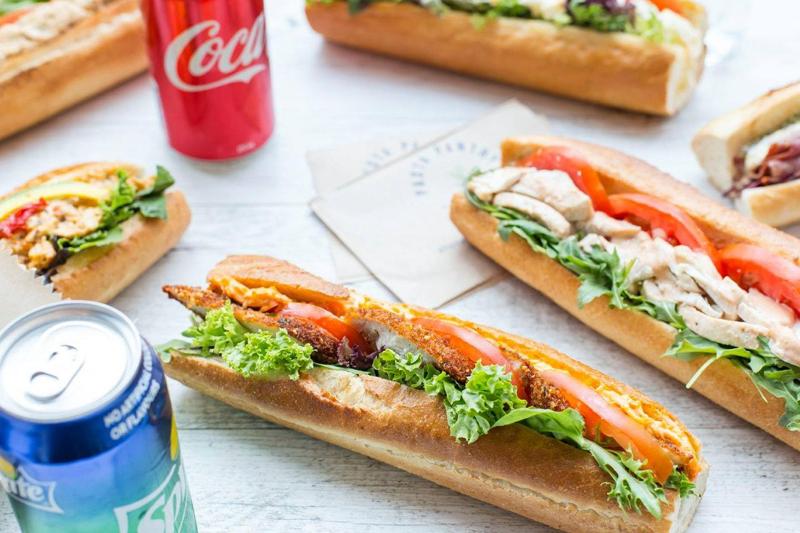 Chicken Banh Mi Sandwich