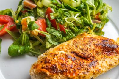 Ensalada con pollo