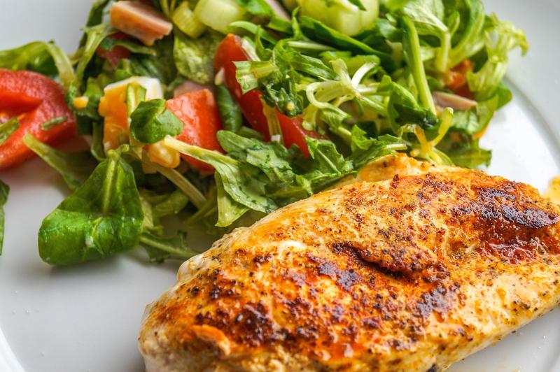 Ensalada con pollo