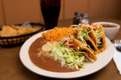 Tacos Aztecas con sopa