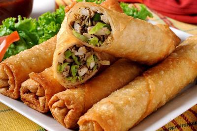 Fried Vegetable Spring Rolls