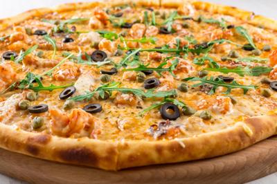 Shrimp Catupiry Pizza