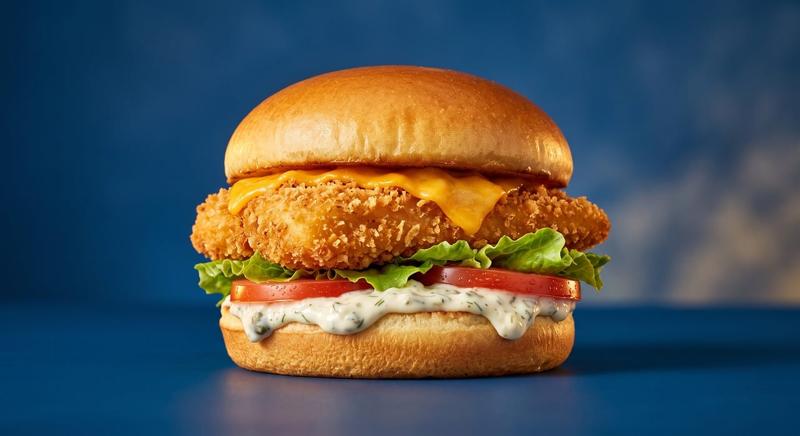Fish Burger en combo