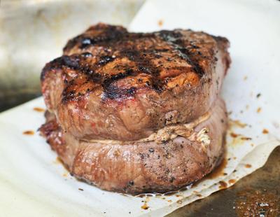 Filet Mignon with Vegetables