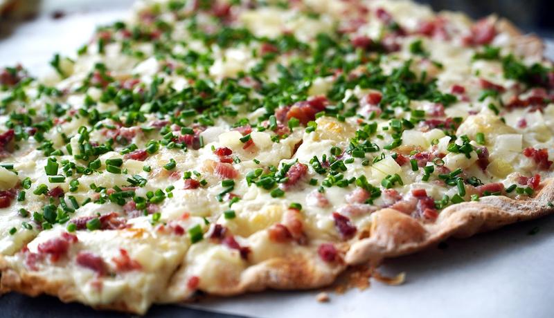 Chicken Bacon Ranch Pizza