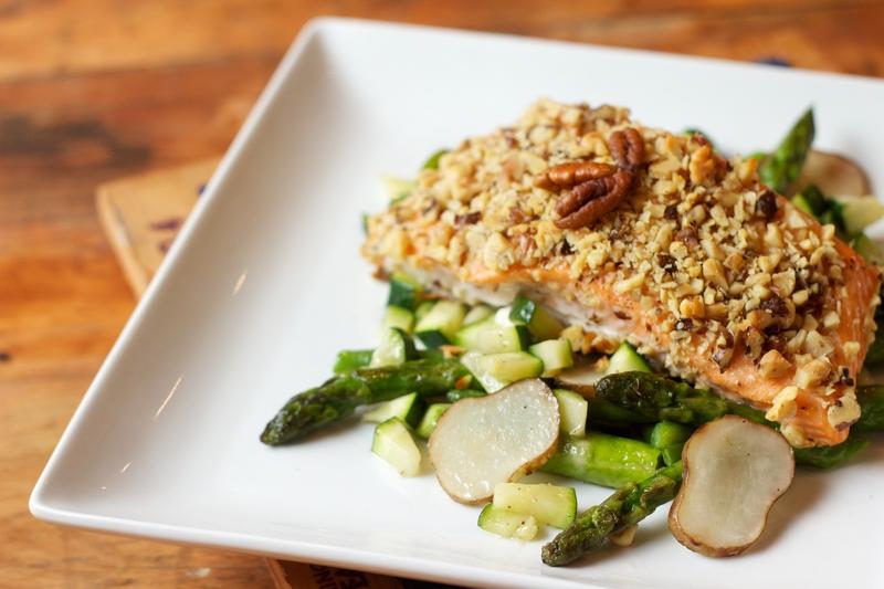 Pecan-Crusted Grouper