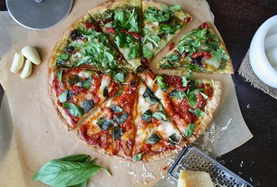 Chicken Pesto Pizza