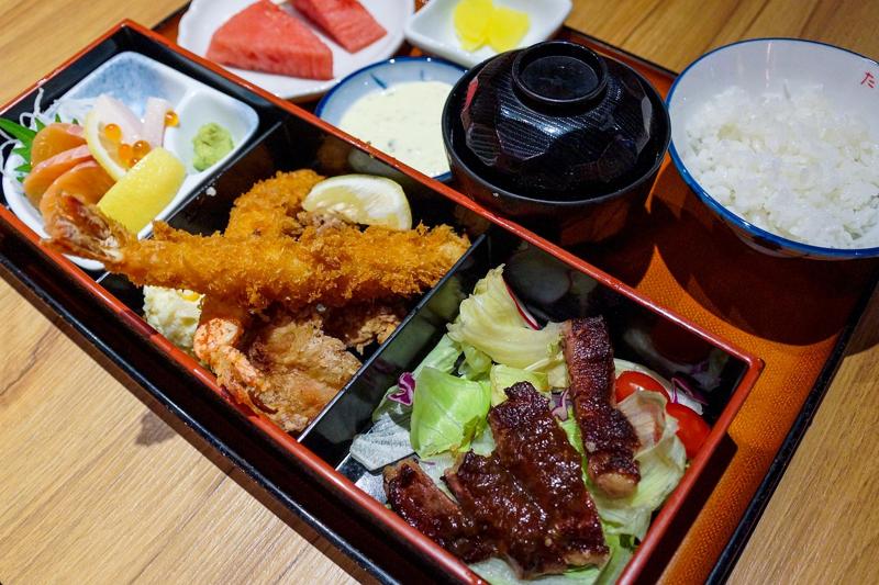 Shrimp Tempura Bento