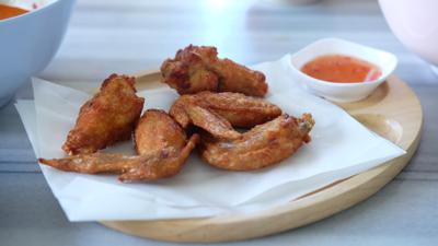 12 Pieces Wings and Fries
