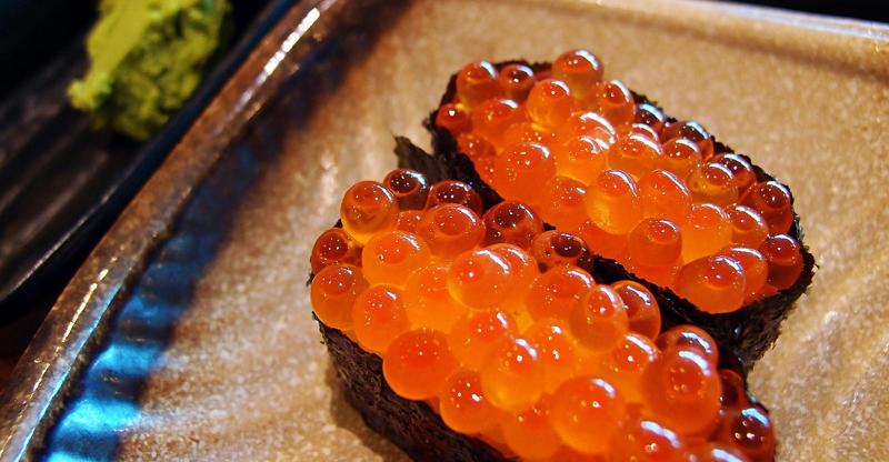 Ikura Sashimi