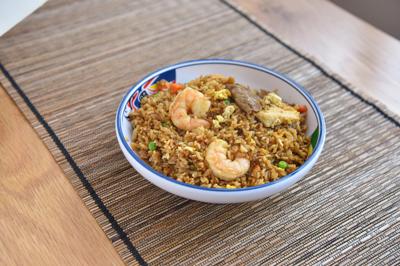 Arroz con solomillo