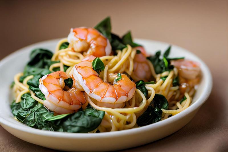 Pastas con mariscos