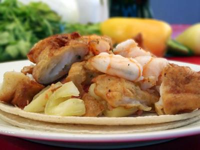 Tacos con papitas