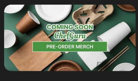 COMING SOON ChefGuru PRE-ORDER MERCH